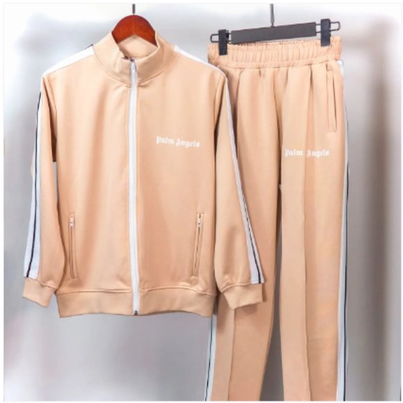 PALM ANGELS MEN'S FULL TRACKSUIT SET HOODIE & PANTS - All Sizes - All Colors - Picture 10 of 15